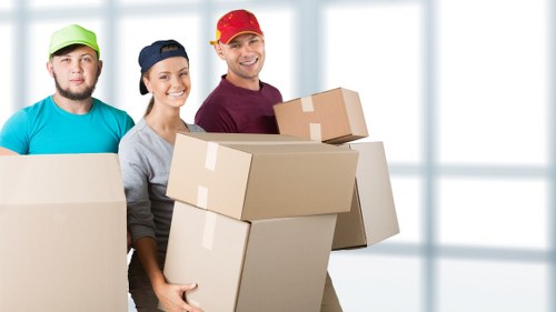 Preparing desks, files, and IT equipment for an office move in Hammersmith