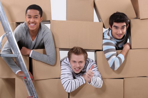 Moving van support for office and commercial moves in Hammersmith