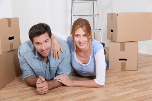 Office relocation with moving truck service in Hammersmith