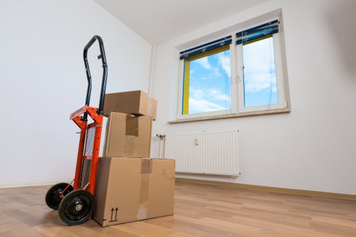 Local removals team handling packing and loading for a Hammersmith home