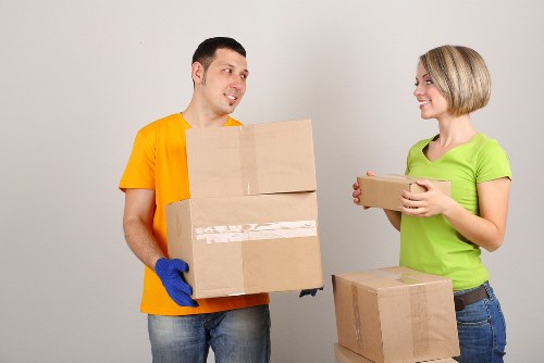 Careful transport of household items and business equipment